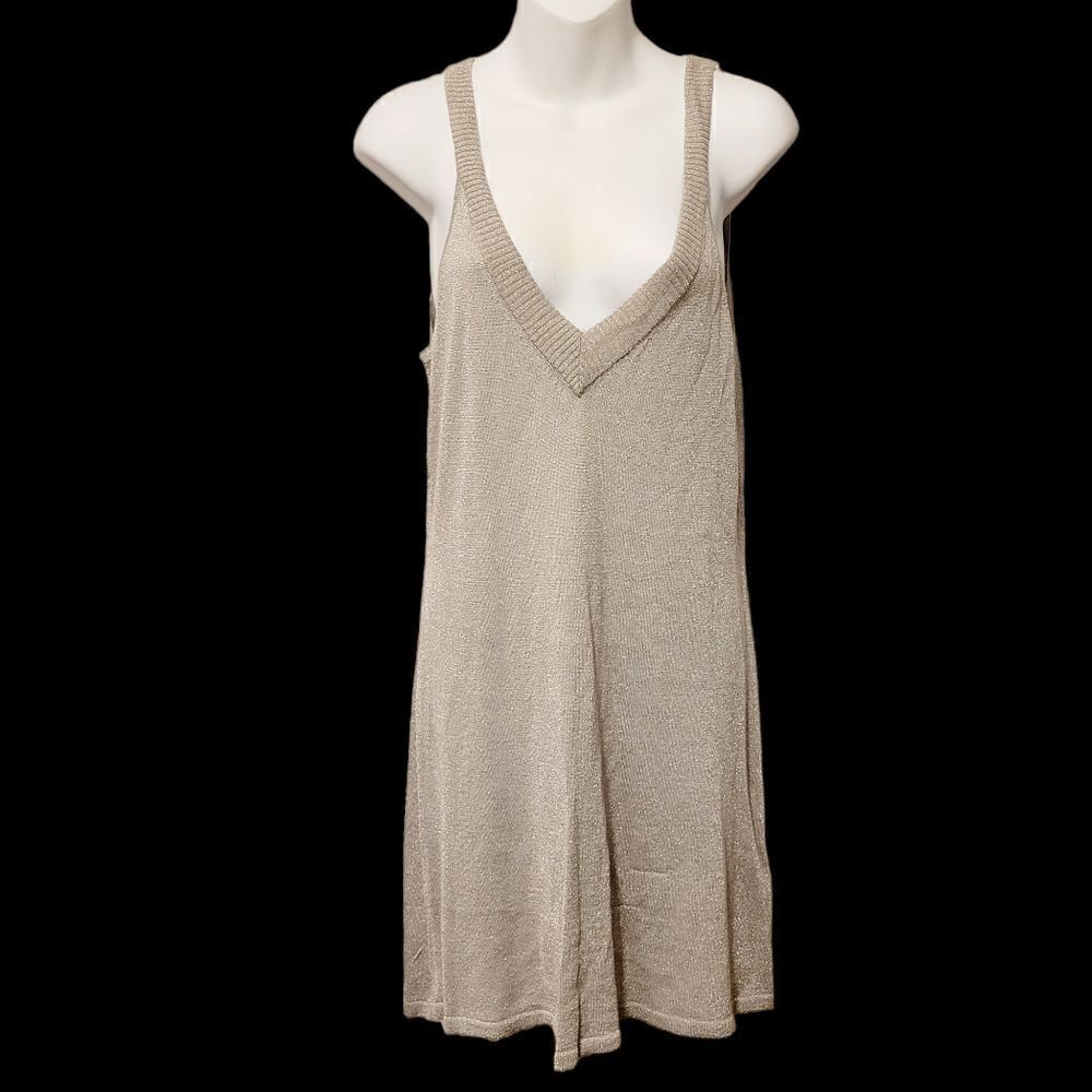 2/$20 H&M grey silver top dress